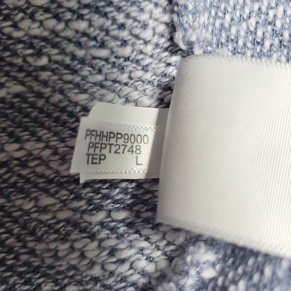 Calvin Klein Performance Women's Sweater Size L Gray Cowl Neck Knit Wrap - Picture 4 of 8